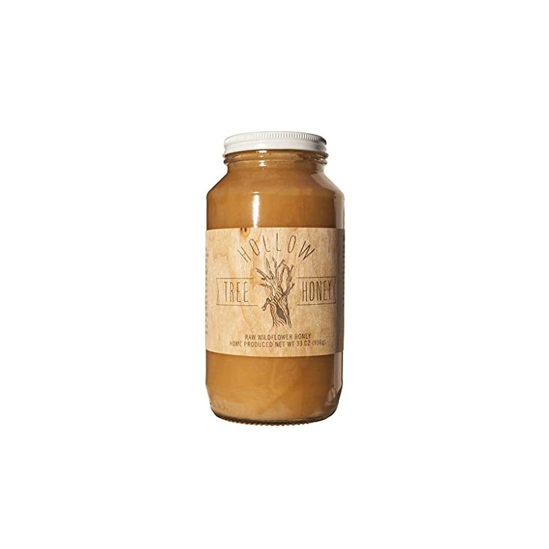 Hollow Tree Raw Wildflower Honey 33oz