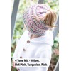Funky Junque - Gorro de cola de caballo para niños,