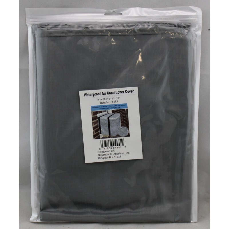 Dependable Air Conditioner Cover Vinyl Outside AC Window Unit 21.5"