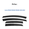 IG Window Visor for Lexus RX350 RX450h 2023-2024, Rain Guard