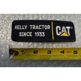 Caterpillar Lot of 2 CAT Caterpillar Kelly Tractor 1933 Patches, approx.  5 1/8" x 1 5/8"
