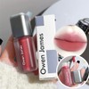 Baorder Set De 4 Labiales Líquidos Mate, Brillo Labial Coreano