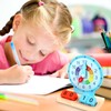 Minging Children's Learning Clock 1st 2nd Class Time Learning Games