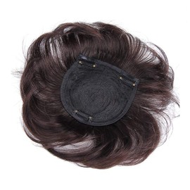 AISIHAIR Wig, Hair Piece, Medical Wig, Whole Type, Point Wig, Breathable, Hide Hair Loss, Flirty, Gray Hair, Made of Human Hair