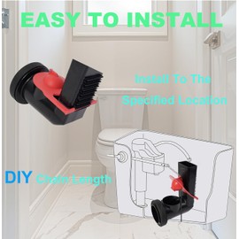 Kohler Toilet Flapper Replacement, Kohler Toilet Tank Parts Replaces Parts 84995 & 1000490 for Kohler Water Saving Red, 2-Pack