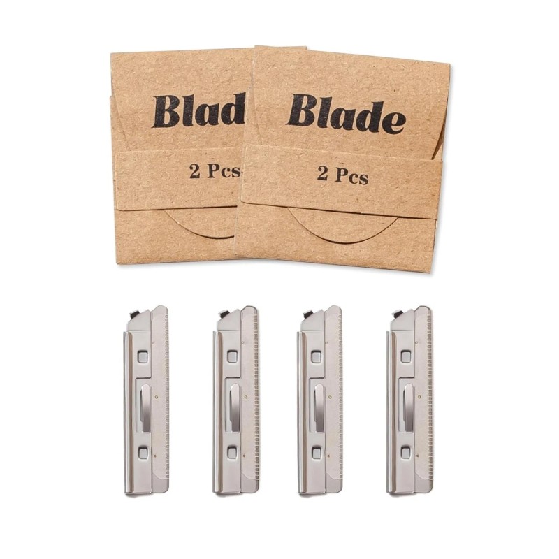 Brandluxe Dermaplaning Refills for Face, Eyebrow Shaping, Gentle Hair Removal