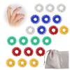Finger Massage Ring, with Storage Bag, Acupressure Ring, Super Decompression,
