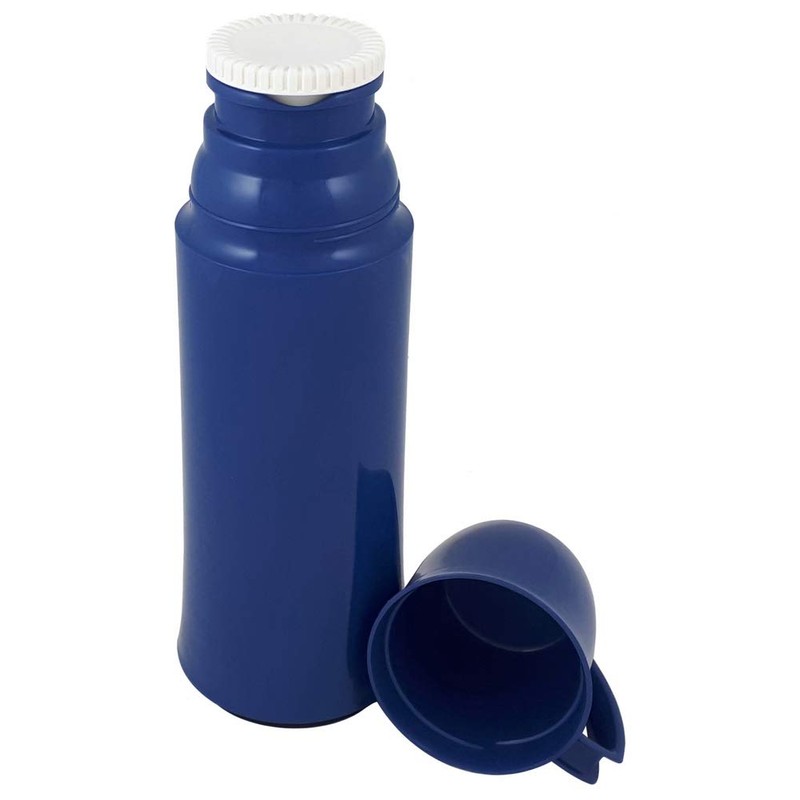 Helios Elegance Thermoskanne Taubenblau 0,5L – 6h Heiß - Hält