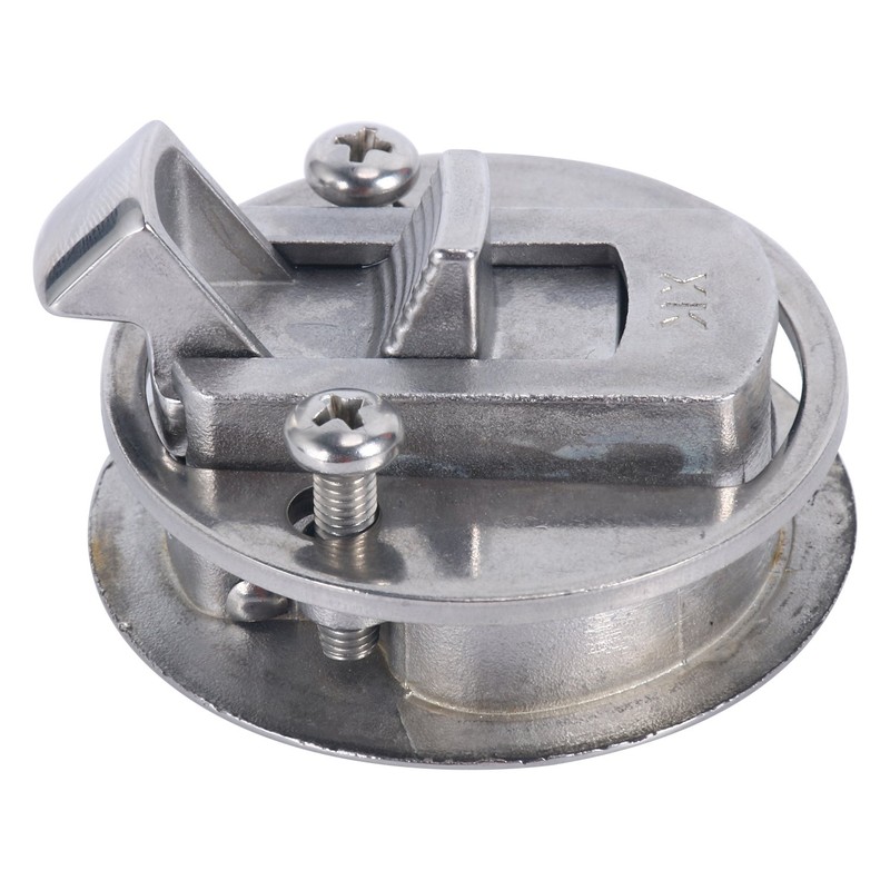 (B) - Amarine-made Marine Boat Stainless Steel 5.1cm Flush Pull