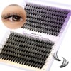 DIY Lash Clusters for Using at Home: Wendy, Ultra-light, Natural,