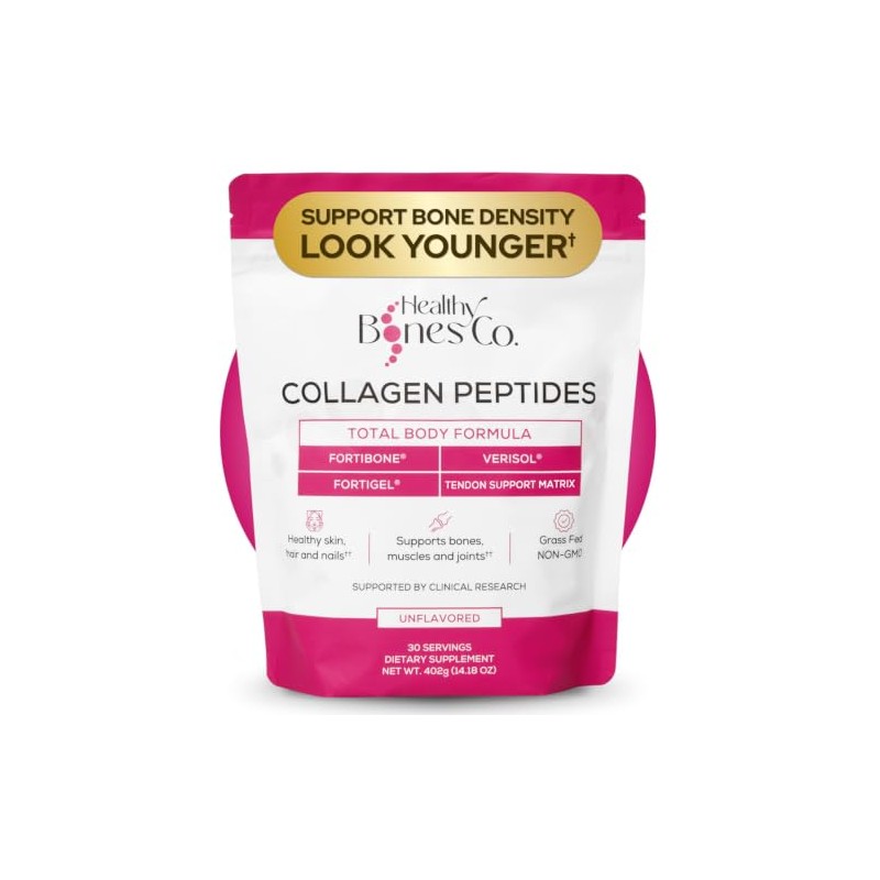 Péptidos de colágeno FORTIBONE Premium para la salud ósea con