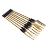 10Pcs Metal Memo Clips Gold Color Electroplated Safe Light Strong