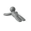 umbra Rubber Door Stopper Insert-Type Door Stopper Gray 2-pack BUDDY