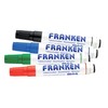 Franken Magnetic Combi Marker - Assorted Colours (Pack of 4)