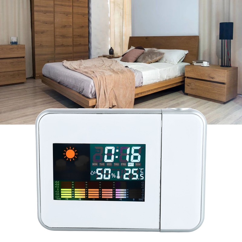 Projection Alarm Clock Innovative Mute Digital Alarm Clock Projector with