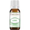 Lime Essential Oil 10 ml 100% Pure Undiluted Therapeutic Grade