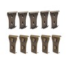 Hysgscwd 10 Brick Hook Clips, Stainless Steel Brick Clips for