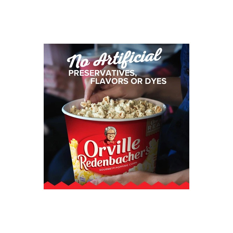 Orville Redenbacher Movie Theater Butter Popcorn 3.9 Ounce Pack of