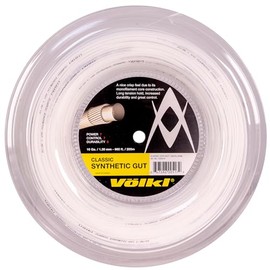Volkl Classic Synthetic Gut | Tennis Racquet String | All Around | Nylon-Based Center Core.