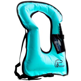 Rrtizan Children Portable Inflatable Life Jacket Snorkel Vest Swimming Life Vest for Boys & Girls …