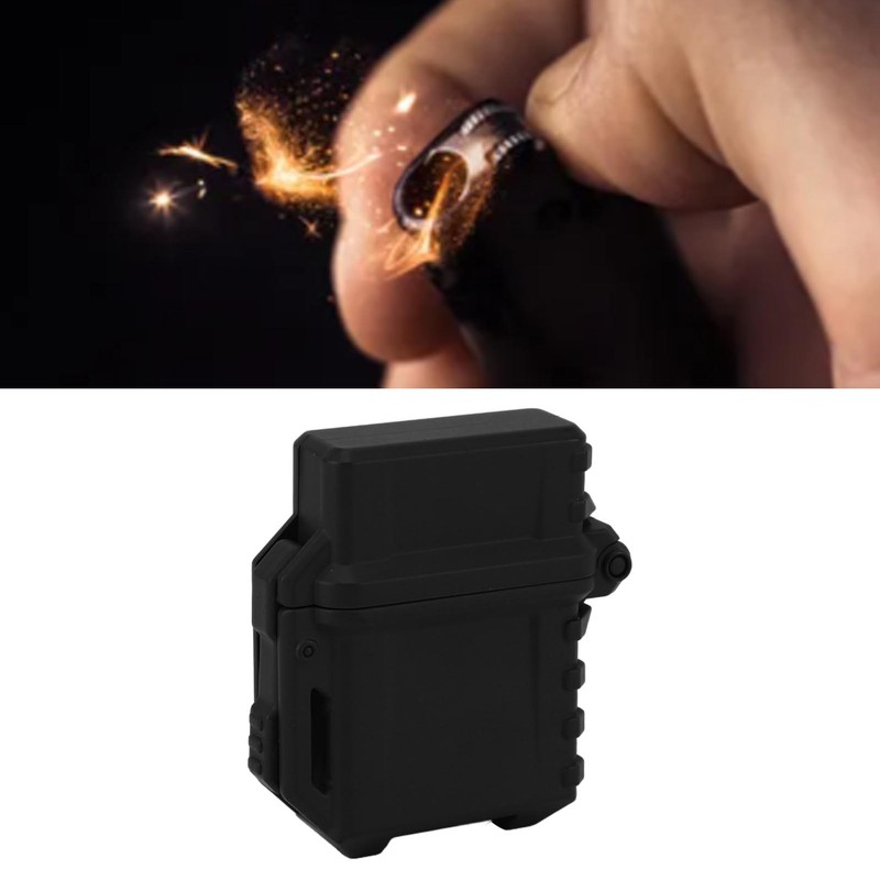 Lighter Storage Case Box Durable Portable Heat Resistant Oil Proof