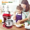 Bamboo Mixer Slider Compatible with Kitchen aid Bowl Lift 5-8