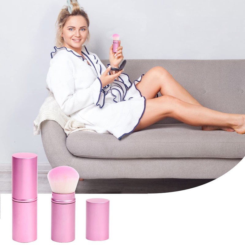 UNIMEIX Makeup Brush Sunscreen Applicator Retractable Kabuki Blush Brush Foundation