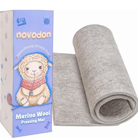 Novodon Merino Wool Pressing Mat for Quilting 22" x 60" 100% Wool Pressing Mat for Quilting and Ironing