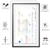 KEANBOLL 2-Pack Tempered Glass Screen Protector for Skylight Digital Calendar