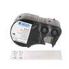 Brady M-33-427 Vinyl B-427 Black on White/Clear Label Maker Cartridge,