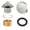 Artiwell Push & Lock Tub Trim Set with Single-Hole Overflow