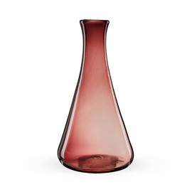 Segunda Vida Rosado Decanter - Hand Blown 100% Recycled Glass Wine Carafe - Pink Wine Decanter Fits 1 Standard Wine Bottle Set of 1