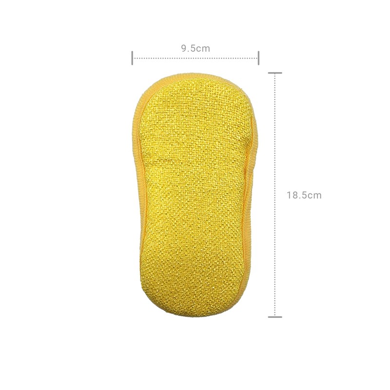 Dual Action Kitchen Cleaning Pad –Non-Scratch Scrubber for Tough Stains