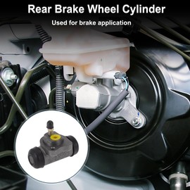 TUCKBOLD Rear Brake Wheel Cylinder No.96574718 Drum Brake Cylinder for Opel Combo 2001-2022 Aluminum Alloy Silver Tone 1 Pcs