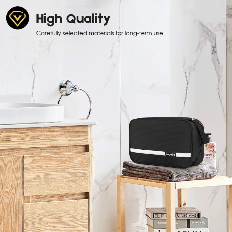 dopobo Travel Toiletry Bag for Women, Dopp Kit Men, Waterproof