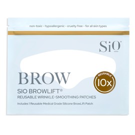 SiO Beauty BrowLift - Parches de silicona de grado médico para líneas finas en la frente, reutilizables hasta 10 veces, sin crueldad animal y respetuosos con el medio ambiente, 1 parche