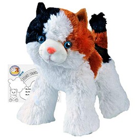 BYO-BFF Stuffed Animals Plush Toy - âCaliâ The Calico Cat 16â