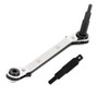 Timsec HVAC Service Wrench, Refrigeration Wrench With 2 Pcs HVAC