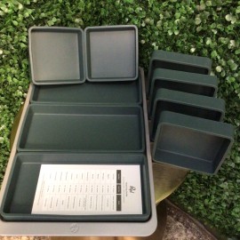 Prepd Cheat Sheets By Prepd For Meal Prep Baking Original Silicone Dividers 10pc Set