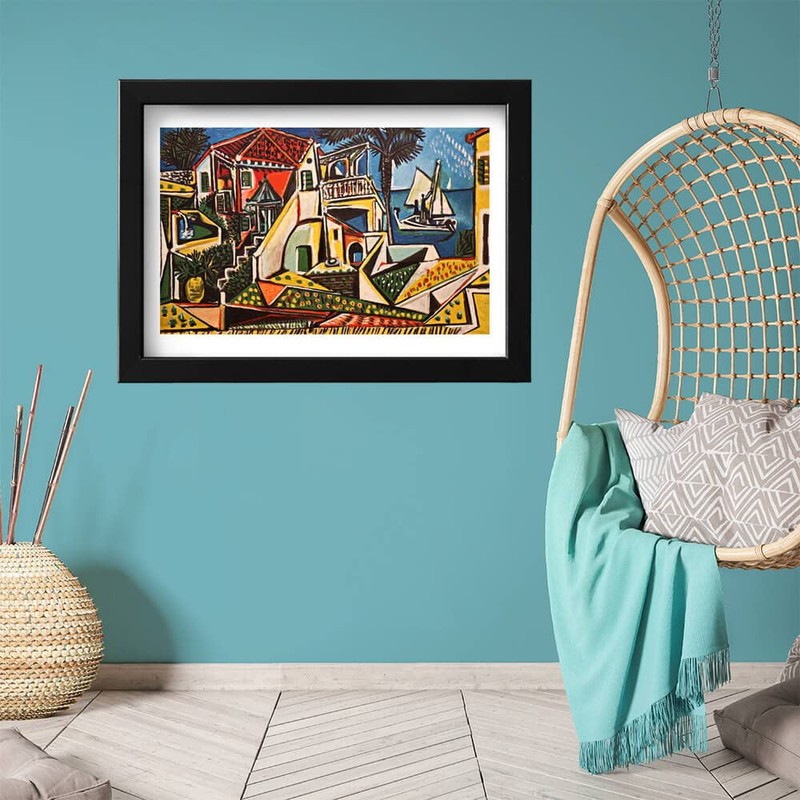 Spiffing Prints Pablo Picasso - Mediterranean Landscape - Artwork -
