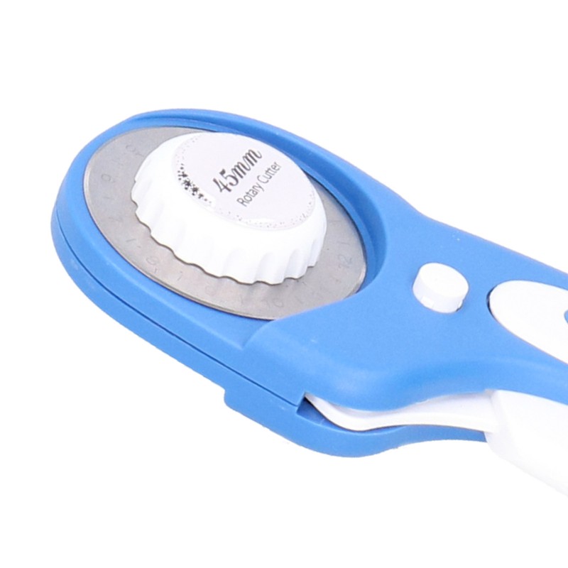 1.8in Blade Rotary Cutter with Safety Lock Paper Fabric Leather