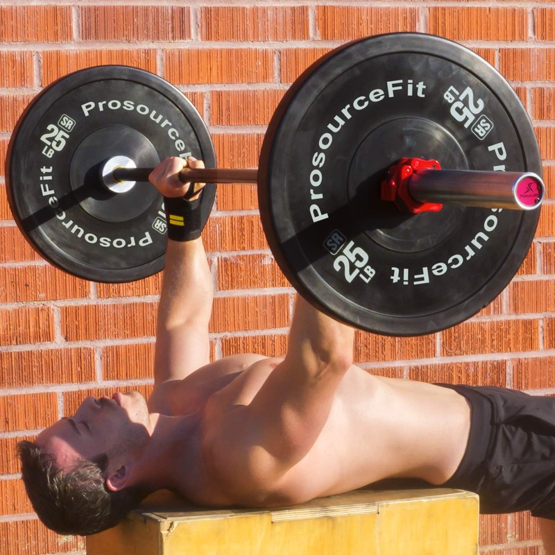 ProsourceFit Olympic Barbell Clamp Collars Quick Release Pair of 2-Inch