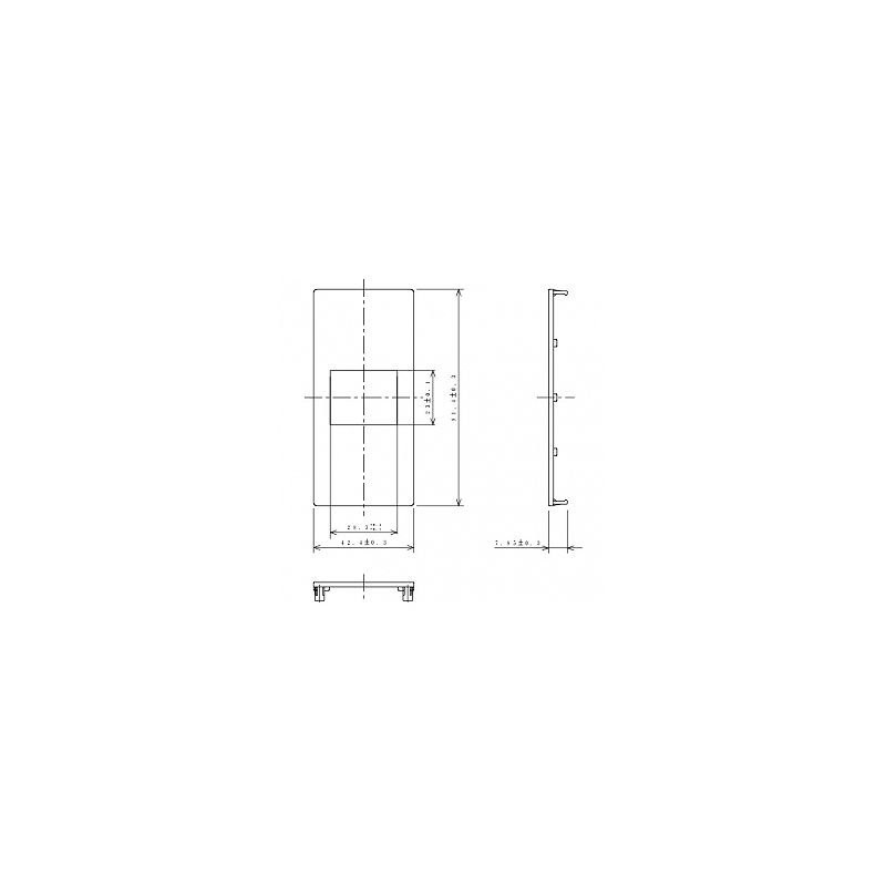 Panasonic WTF3111W Cosmetic Cover for 1 Coat, White