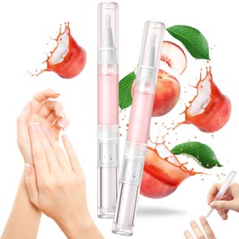 Generic Generic Radiant Nail Growth Oil,Cosmetics Nail Growth Oil for Moisturize Strengthen Brighten Nails Care (Juicy Peach-2PCS)