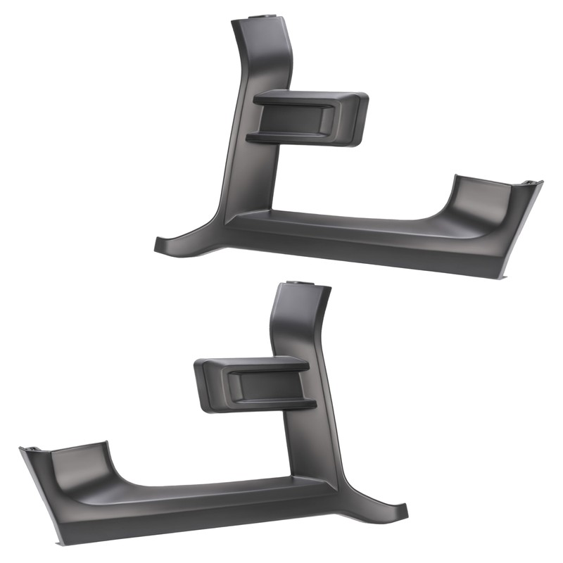 HECASA Pair Headlight Molding Compatible with 2017-2020 Ford F150 Raptor
