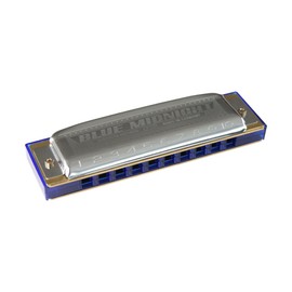 HOHNER Blue Midnight 595/20 D-Tone 10 Hole Harmonica Blue Midnight