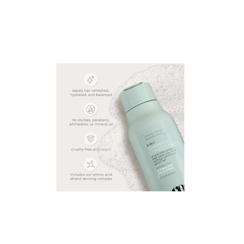 ROOT TO END 2-In-1 Shampoo Conditioner, Strand Reviving Set Off