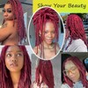 Coriario BUG# Dreadlock Extensions Human Hair Loc 8 Inch 60