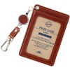 Raymay Fujii GLP1304C Pass Case with Reel Gloire Brown