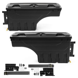 PIT66 Storage Box, Compatible with 15-22 Chevy Colorado/GMC Canyon Right Passenger+Driver Tool Box Case Drawer